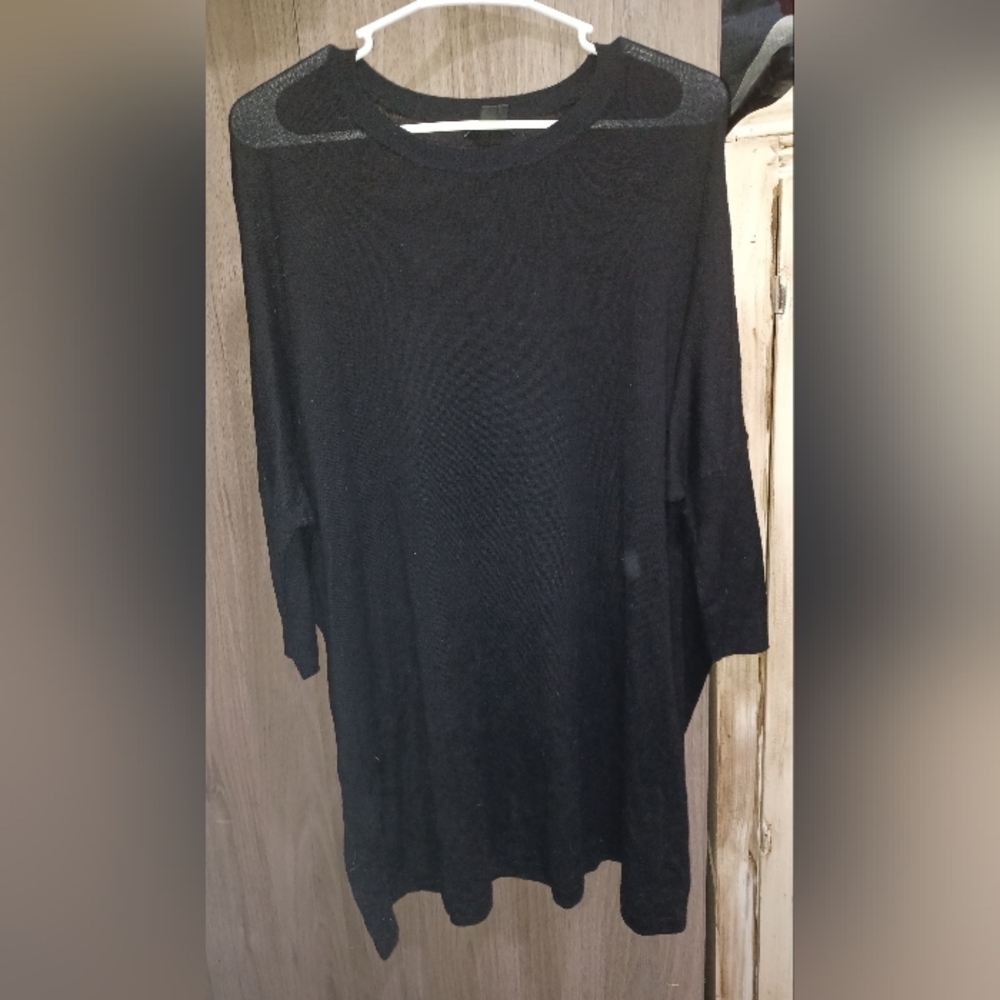 H&M Classic Black  Tunic Sweater